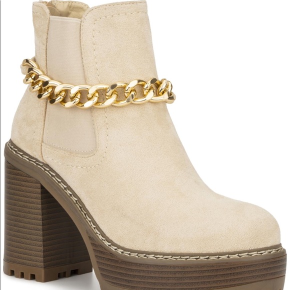 Olivia Miller Shoes - OLIVIA MILLER Alyssa Chuncky Heel Boot
